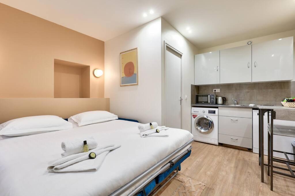 Appartement Studio Confortable Au Coeur De Paris Extérieur photo